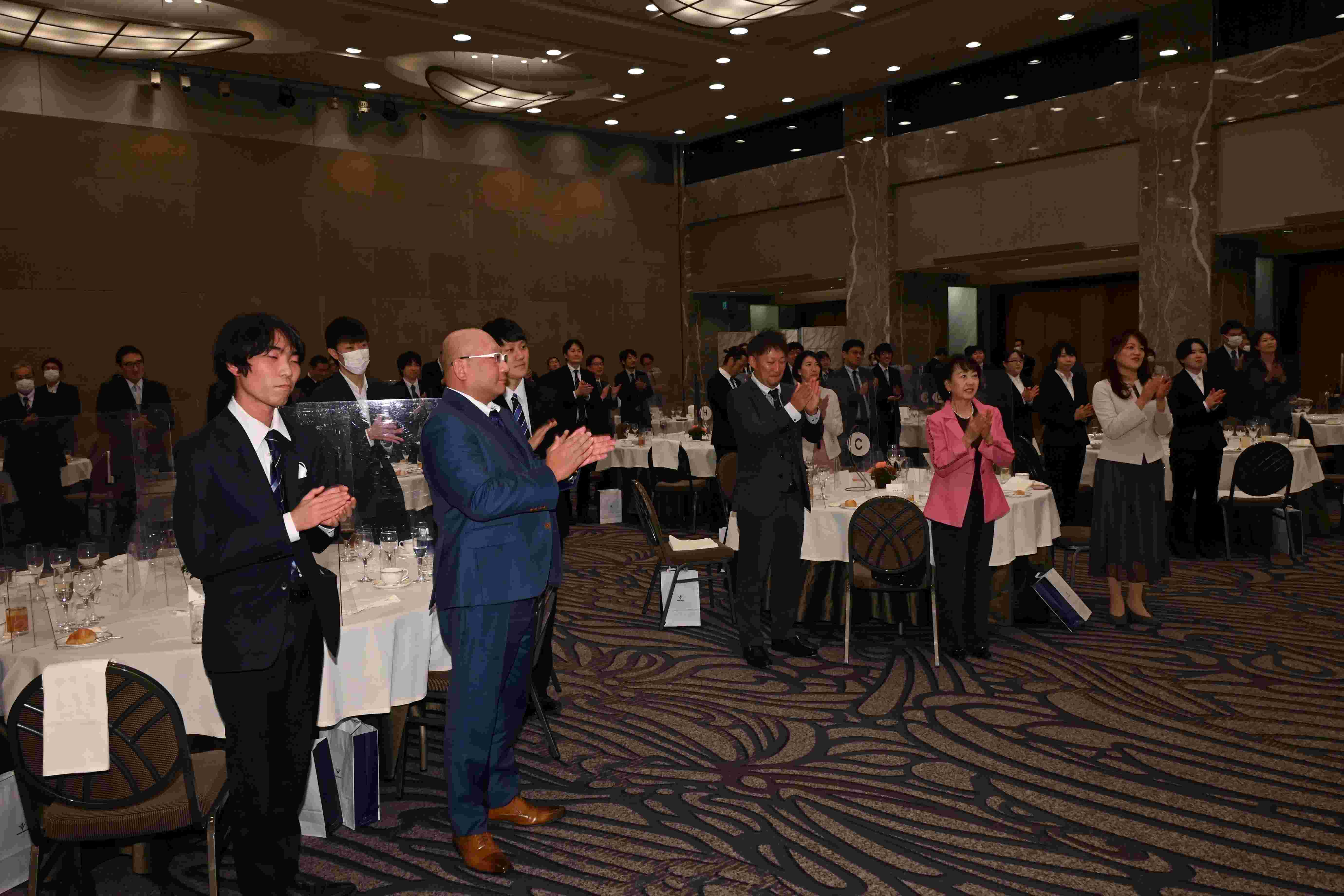シンクタンクオブジャパンの2022年　創立40周年記念パーティー
